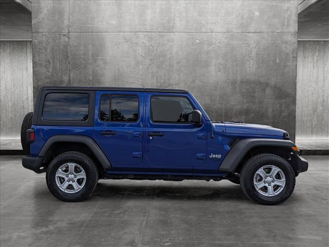 used 2018 Jeep Wrangler Unlimited car, priced at $24,334