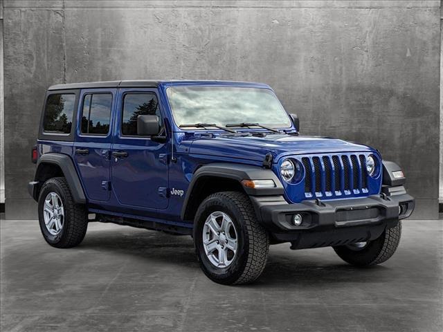 used 2018 Jeep Wrangler Unlimited car, priced at $24,334