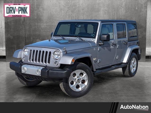 used 2015 Jeep Wrangler Unlimited car, priced at $23,497