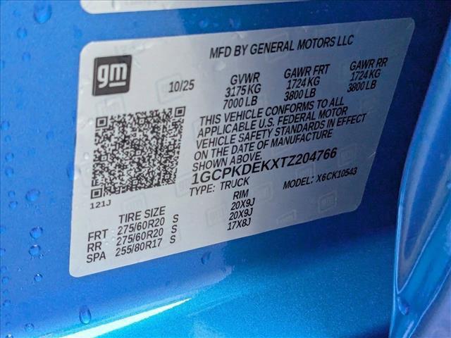 new 2026 Chevrolet Silverado 1500 car, priced at $54,355