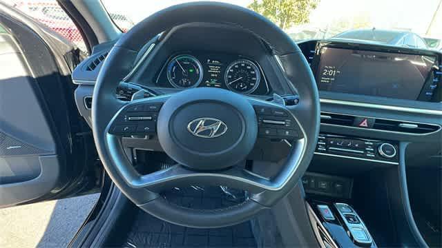 used 2023 Hyundai Sonata Hybrid car, priced at $22,995