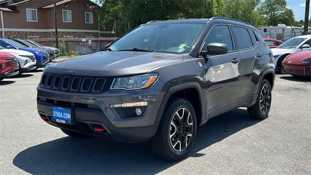 used 2021 Jeep Compass car, priced at $21,384