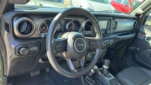used 2021 Jeep Wrangler car, priced at $27,877