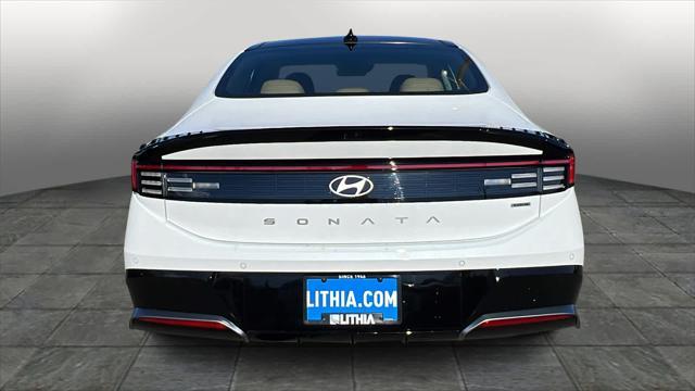 new 2025 Hyundai Sonata Hybrid car, priced at $39,585