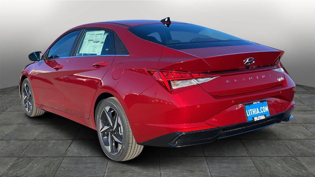 new 2023 Hyundai Elantra HEV car, priced at $30,473