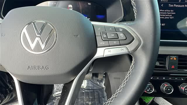used 2023 Volkswagen Taos car, priced at $21,595
