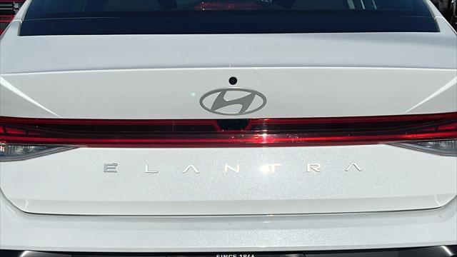 new 2025 Hyundai Elantra car, priced at $27,735