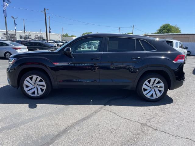 used 2022 Volkswagen Atlas Cross Sport car, priced at $29,495