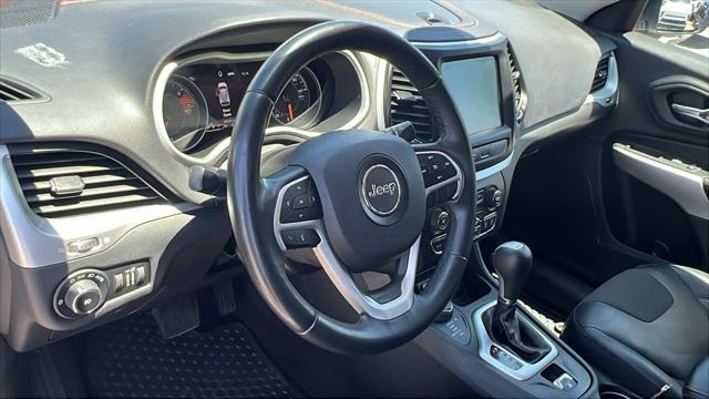 used 2018 Jeep Cherokee car, priced at $18,500