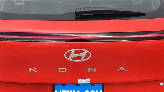 new 2025 Hyundai Kona car, priced at $28,350