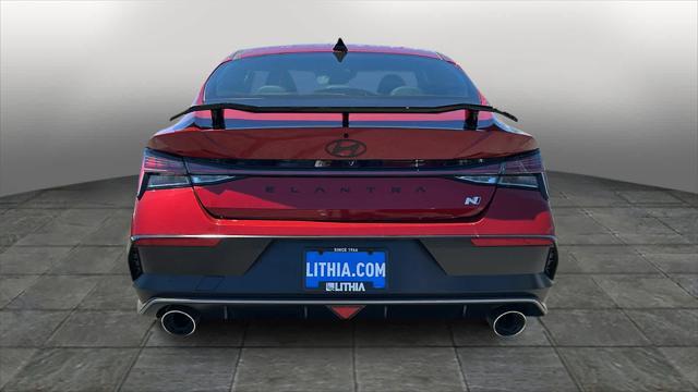 new 2025 Hyundai ELANTRA N car, priced at $35,720