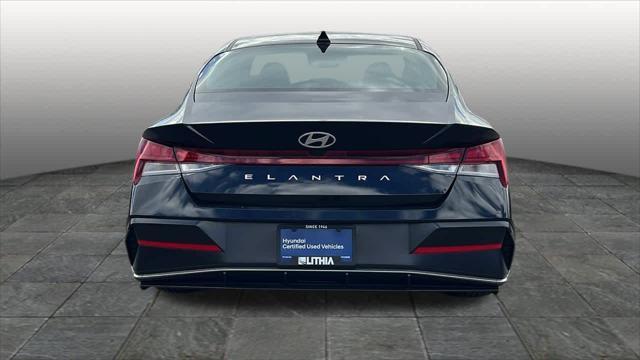 used 2025 Hyundai Elantra car, priced at $21,495