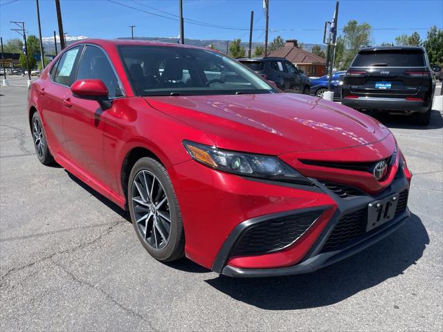 used 2021 Toyota Camry car, priced at $24,495