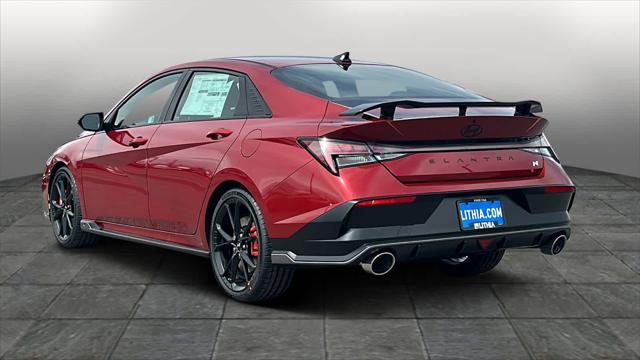 new 2025 Hyundai ELANTRA N car, priced at $36,165