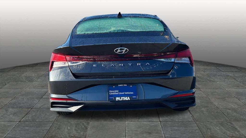 used 2022 Hyundai Elantra car, priced at $18,500