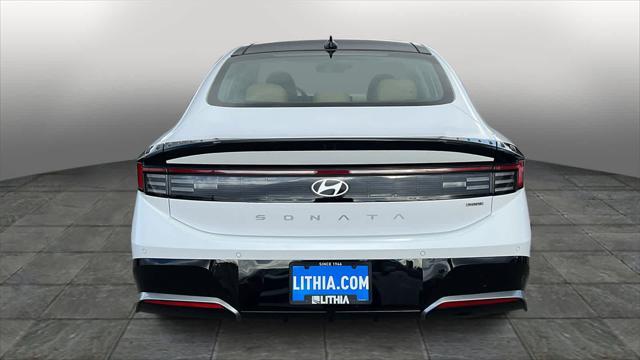 new 2025 Hyundai Sonata Hybrid car, priced at $39,625