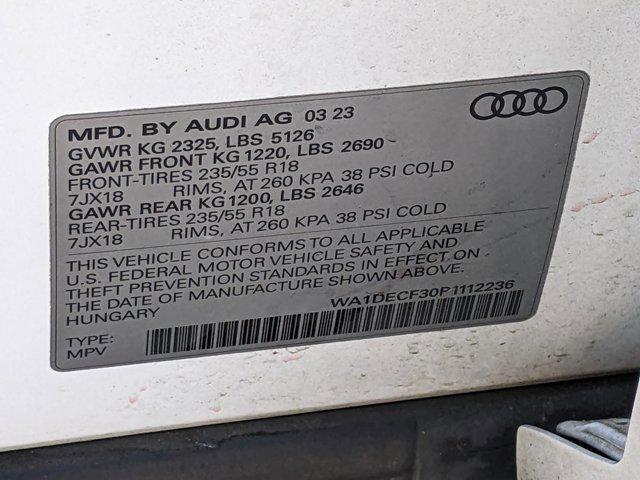 used 2023 Audi Q3 car, priced at $27,449