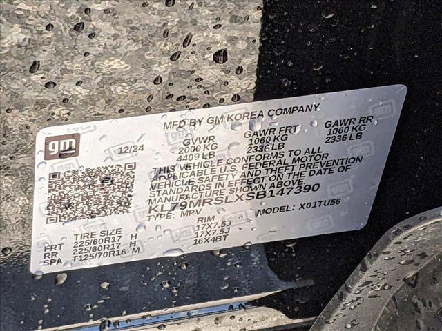 new 2025 Chevrolet TrailBlazer car, priced at $26,487