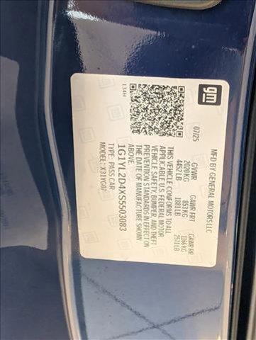 new 2025 Chevrolet Corvette E-Ray car, priced at $109,000