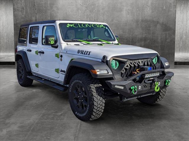 used 2021 Jeep Wrangler car, priced at $31,149