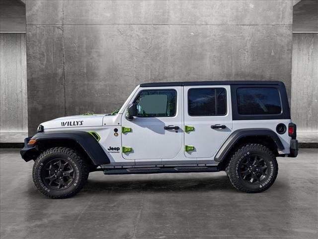 used 2021 Jeep Wrangler car, priced at $31,149