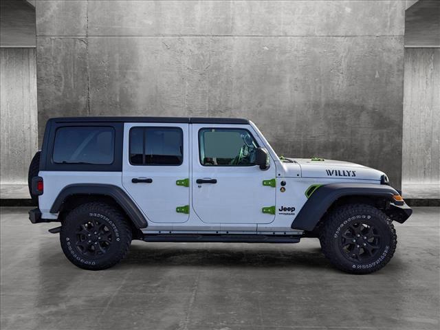 used 2021 Jeep Wrangler car, priced at $31,149