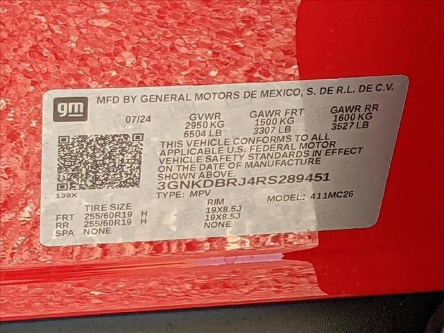 new 2024 Chevrolet Blazer EV car, priced at $43,634