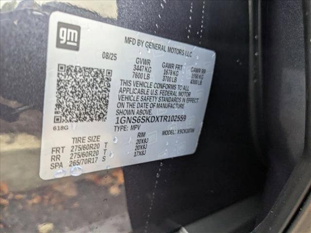 new 2026 Chevrolet Tahoe car, priced at $78,569