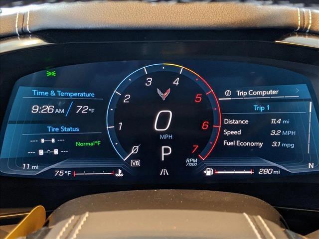new 2025 Chevrolet Corvette car, priced at $85,995