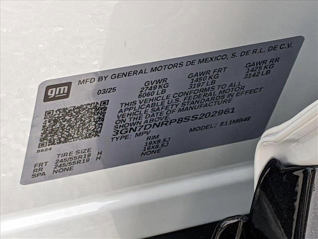 new 2025 Chevrolet Equinox EV car, priced at $35,187