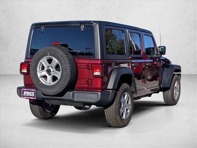 used 2022 Jeep Wrangler Unlimited car, priced at $29,800