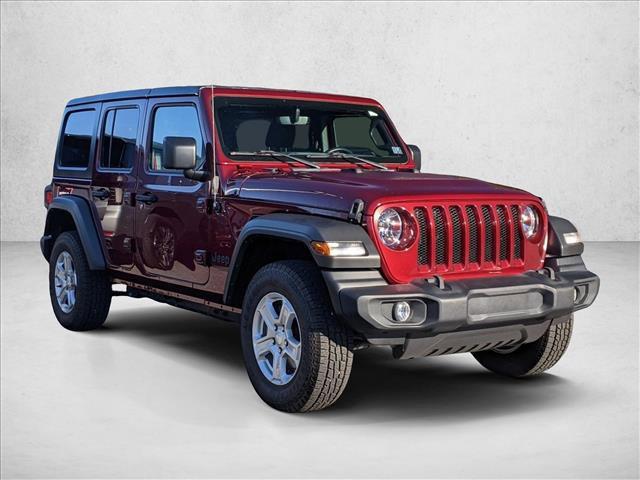 used 2022 Jeep Wrangler Unlimited car, priced at $29,800