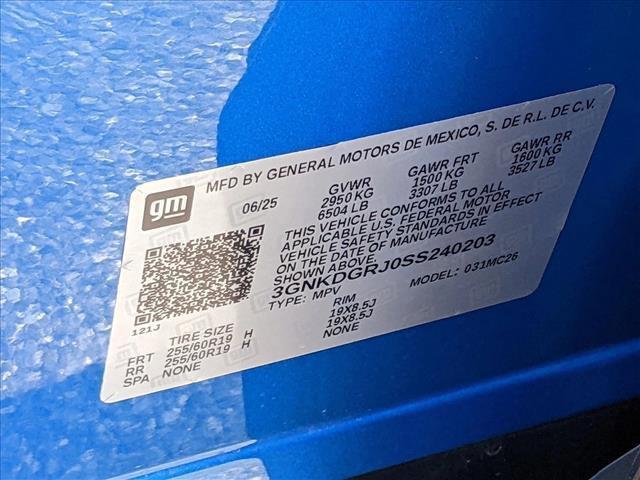 new 2025 Chevrolet Blazer EV car, priced at $39,287