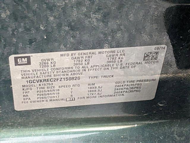 used 2015 Chevrolet Silverado 1500 car, priced at $14,749