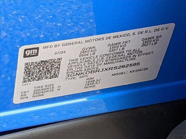 new 2024 Chevrolet Blazer EV car, priced at $45,995