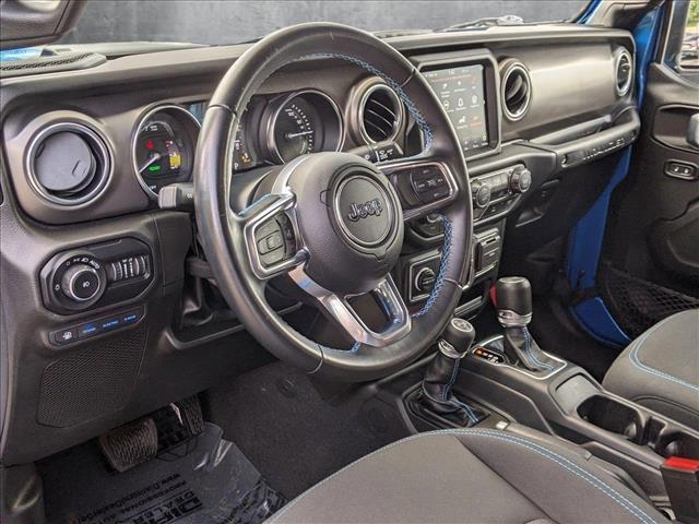 used 2022 Jeep Wrangler Unlimited 4xe car, priced at $31,495