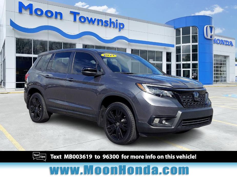 used 2021 Honda Passport car, priced at $32,051