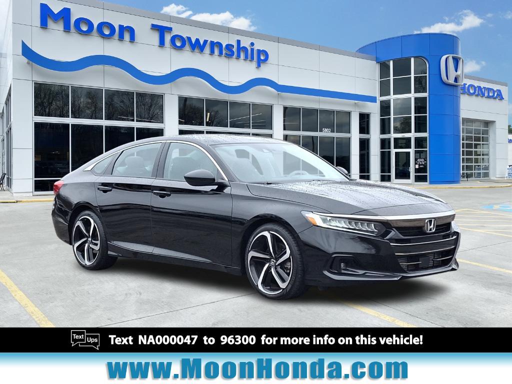 used 2022 Honda Accord car, priced at $24,857