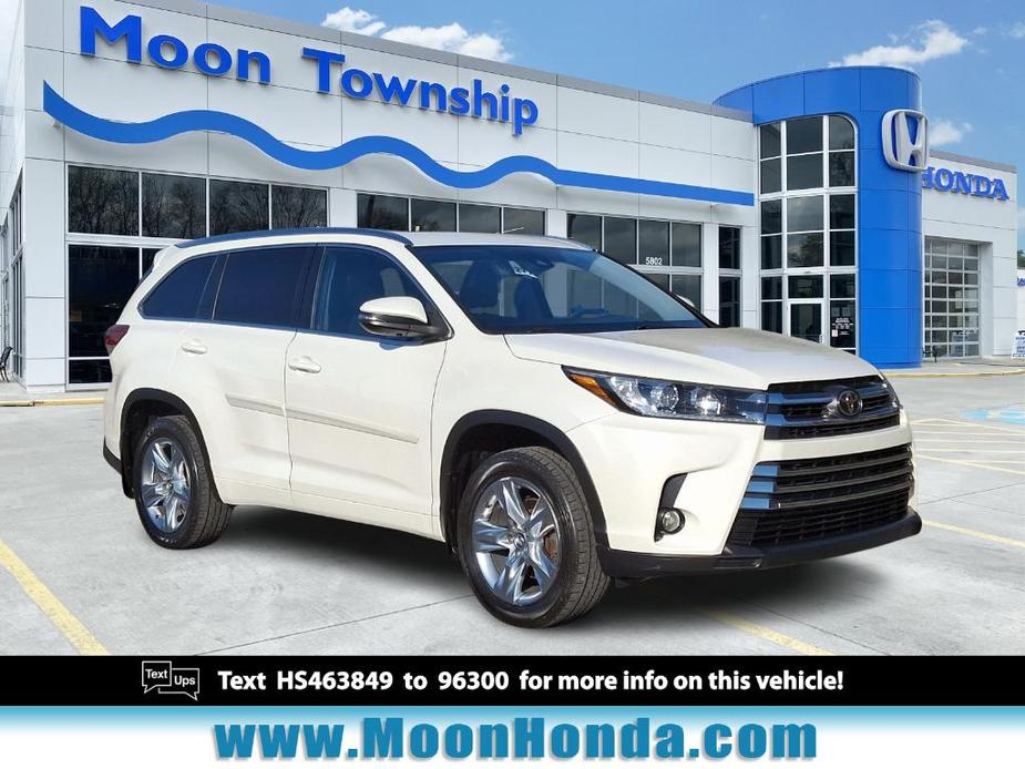 used 2017 Toyota Highlander car, priced at $22,779