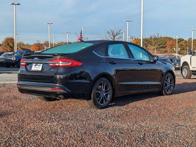 used 2017 Ford Fusion car, priced at $16,389