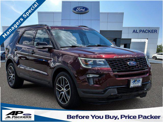 used 2019 Ford Explorer car, priced at $21,529