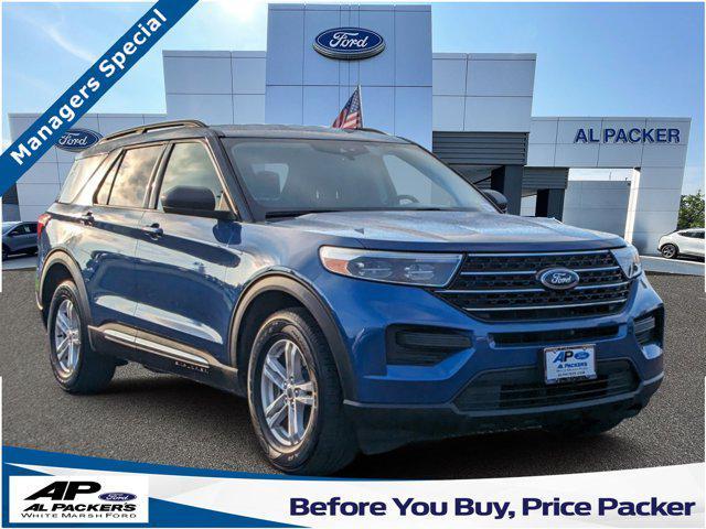 used 2021 Ford Explorer car, priced at $20,481