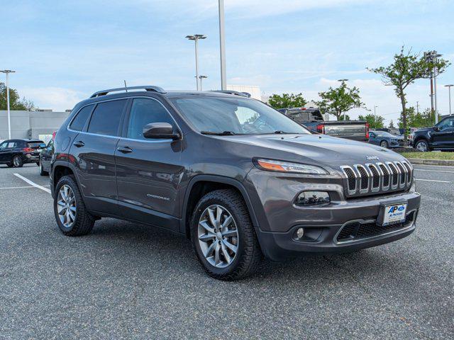 used 2018 Jeep Cherokee car, priced at $18,389