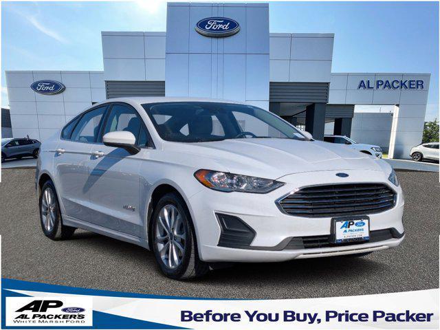 used 2019 Ford Fusion Hybrid car, priced at $16,481