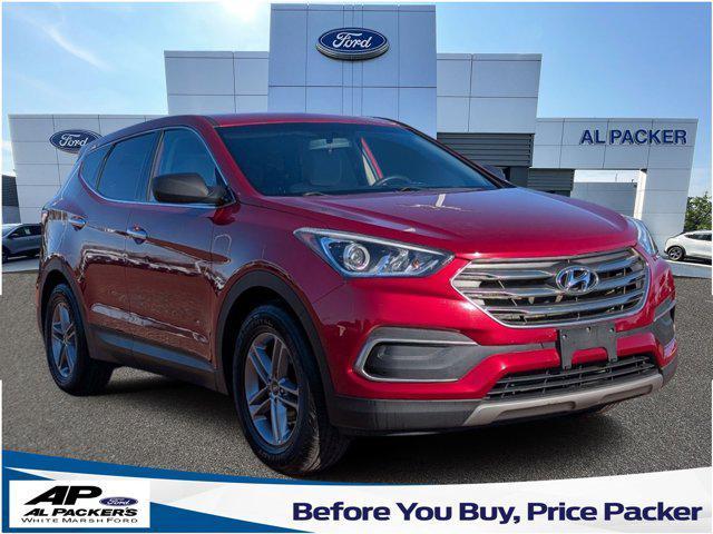 used 2018 Hyundai Santa Fe Sport car, priced at $14,683