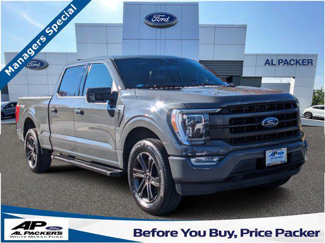 used 2021 Ford F-150 car, priced at $38,499