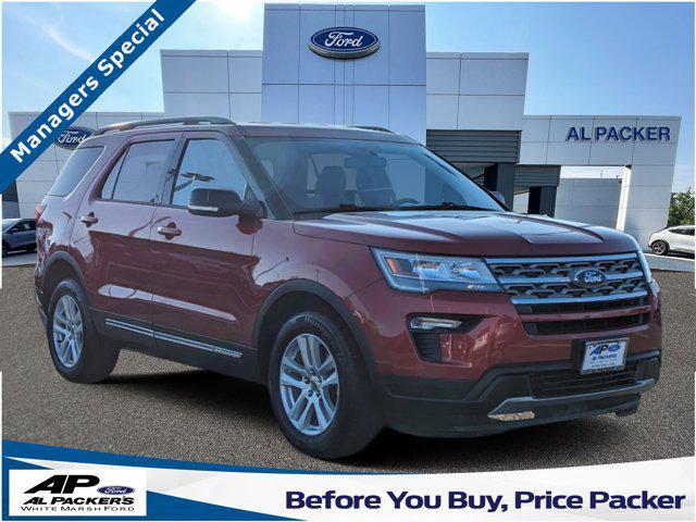 used 2018 Ford Explorer car, priced at $20,648