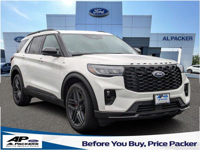 new 2025 Ford Explorer car, priced at $51,621