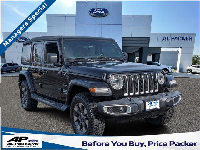 used 2019 Jeep Wrangler Unlimited car, priced at $29,675