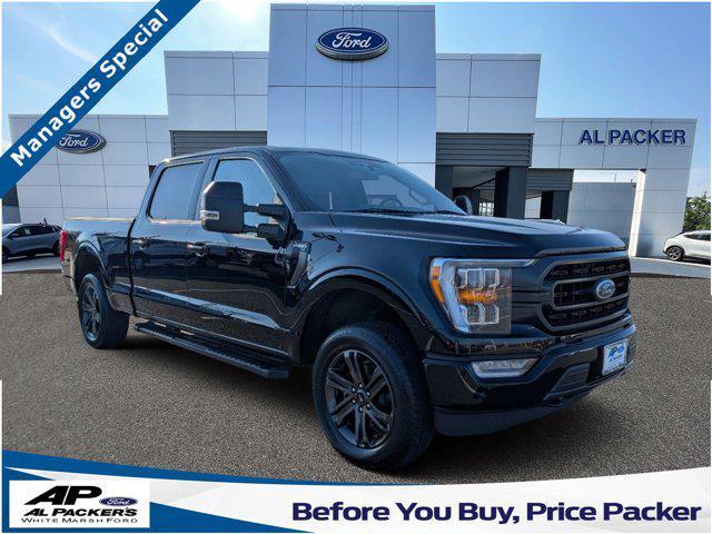 used 2021 Ford F-150 car, priced at $34,040